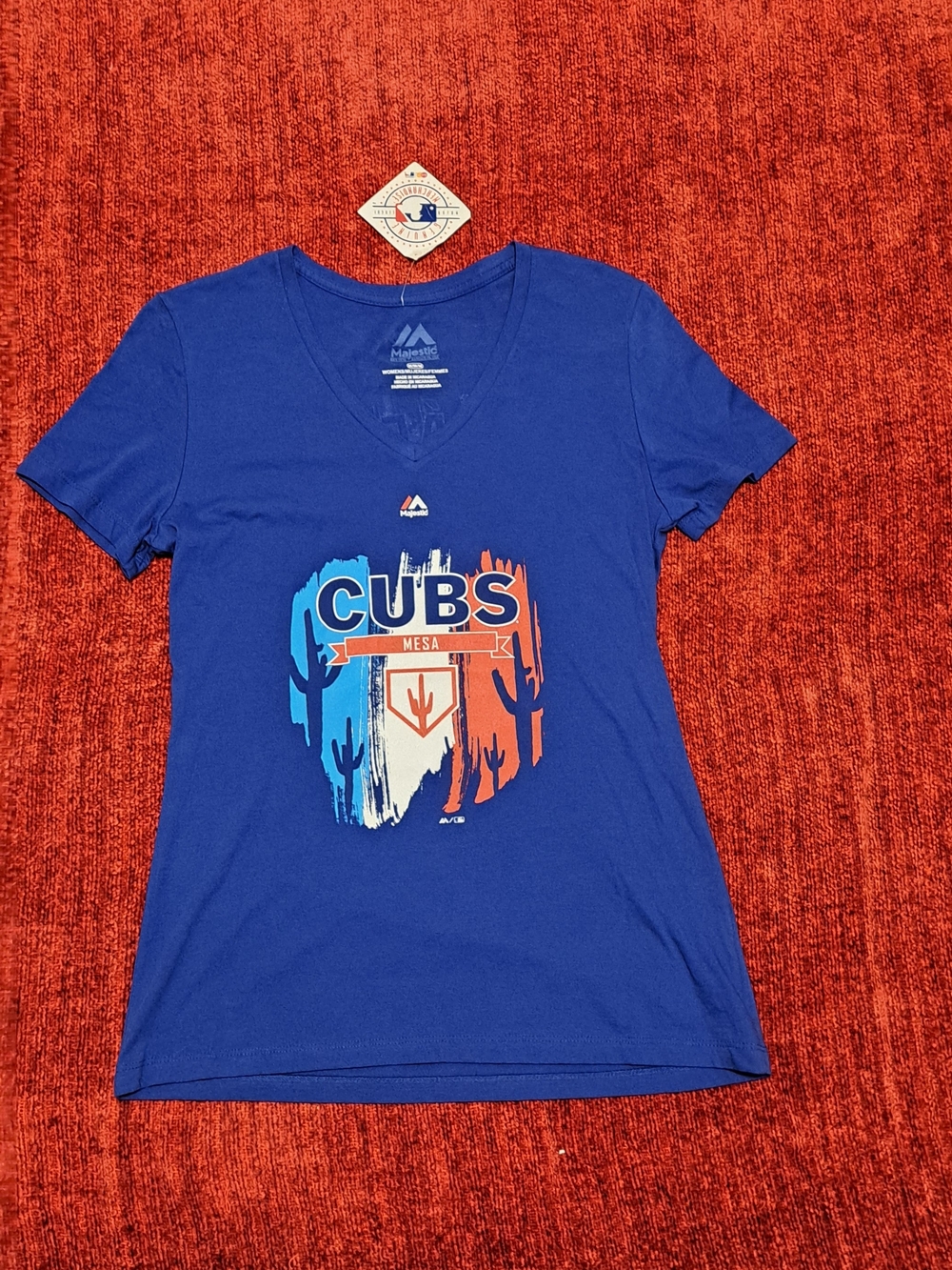 Majestic Royal Blue "Cubs Mesa" Graphic Tee
